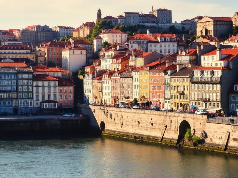 The Douro riverfront in Porto